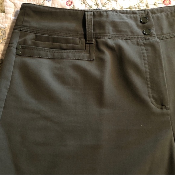 Dress Pant - Olive Green - Dressbarn - Picture 1 of 5